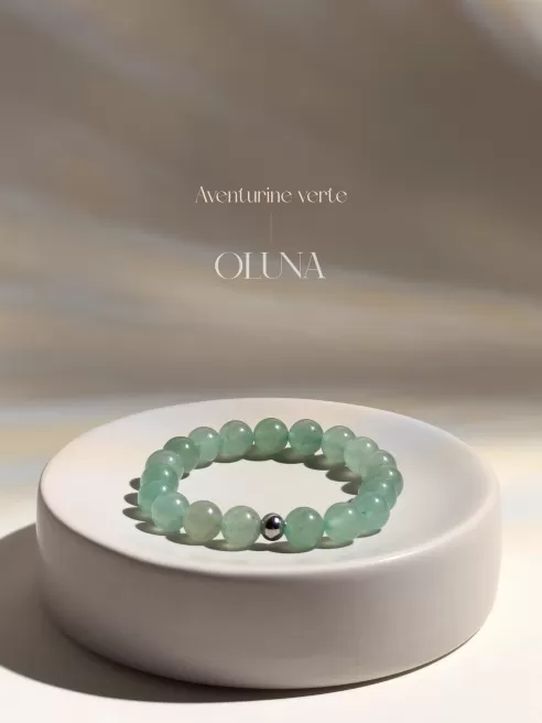 OLUNA|Bracelet Victoria - Obsidienne Noire 6/8mm|Bracelets collection Victoria by OLUNA