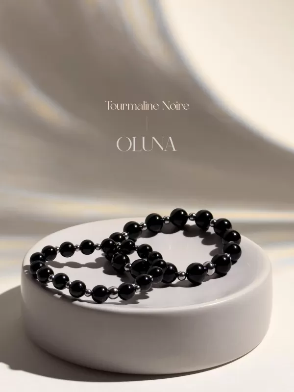 Bracelet Mia - Tourmaline Noire 6/8mm_Bracelets Mia_OLUNA_