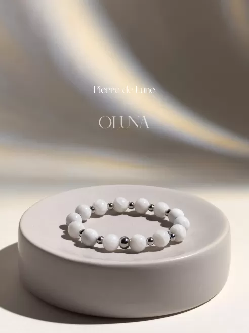 OLUNA|Bracelet Mia - Aigue Marine 6/8mm|Bracelets collection Mia by OLUNA