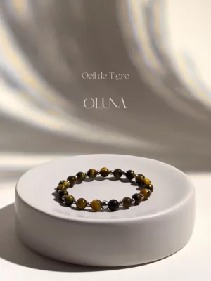 Bracelet Mia - Œil de Tigre 6/8mm