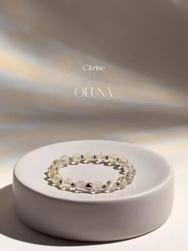OLUNA|Bracelet Mia - Citrine 6/8mm|Bracelets collection Mia by OLUNA