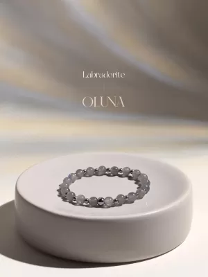 OLUNA|Bracelet Mia - Labradorite 6/8mm|Bracelets collection Mia by OLUNA