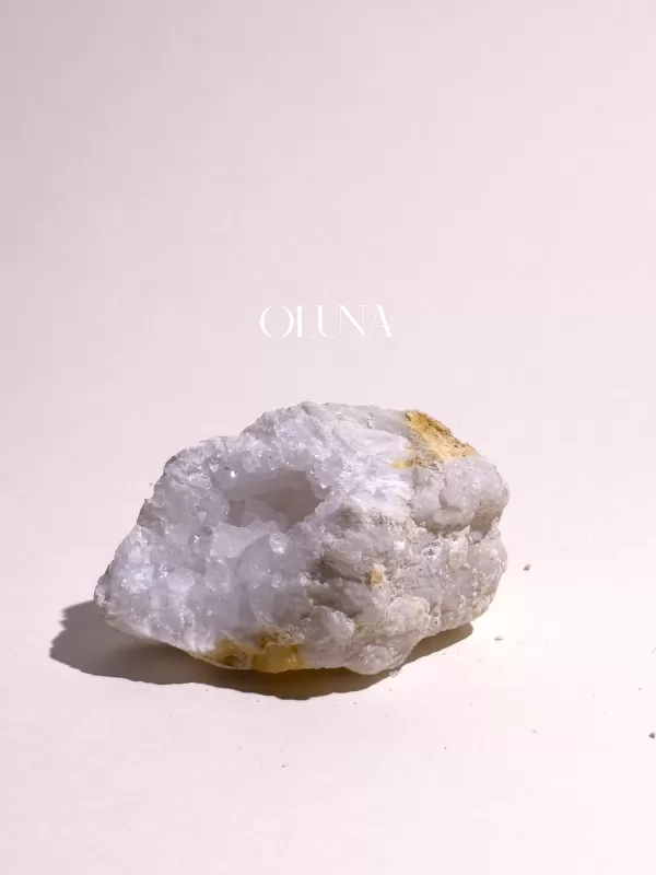OLUNA|Géode de Cristal de Roche - N°0005|OLUNA