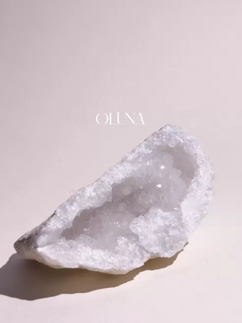 OLUNA|Géode de Cristal de Roche - N°0003|OLUNA