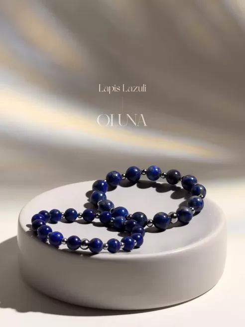 Bracelet Mia - Lapis Lazuli 6/8mm