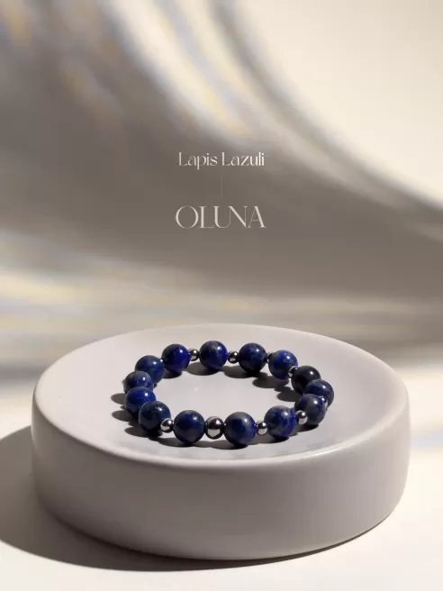 OLUNA|Bracelet Mia - Hématite 6/8mm|Bracelets collection Mia by OLUNA
