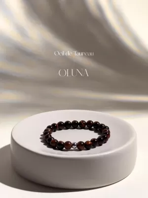 OLUNA|Bracelet Victoria - Œil de Taureau 6/8mm|Bracelets collection Victoria by OLUNA