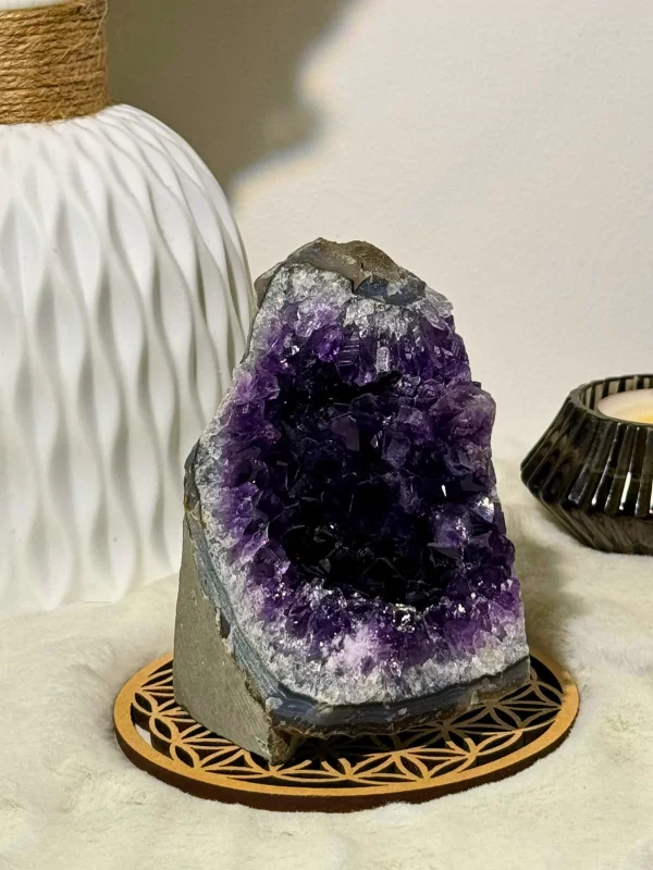 Géode en Améthyste n°0001