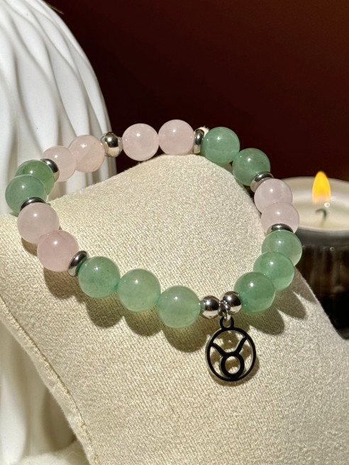 Bracelet zodiaque Taureau - Chance et amour
