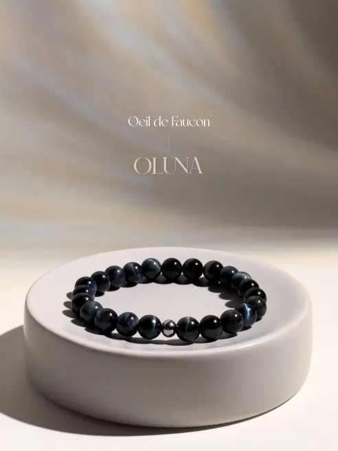 OLUNA|Bracelet Victoria - Tourmaline Noire 6/8mm|Bracelets collection Victoria by OLUNA