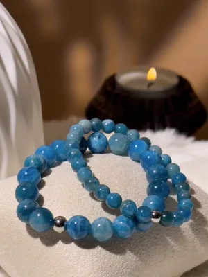 Bracelet Mia - Apatite Bleue 6/8mm_Bracelets Mia_OLUNA_