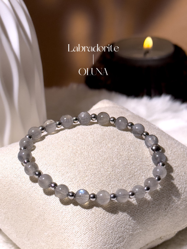 Bracelet Mia - Labradorite 6/8mm_Bracelets Mia_OLUNA_