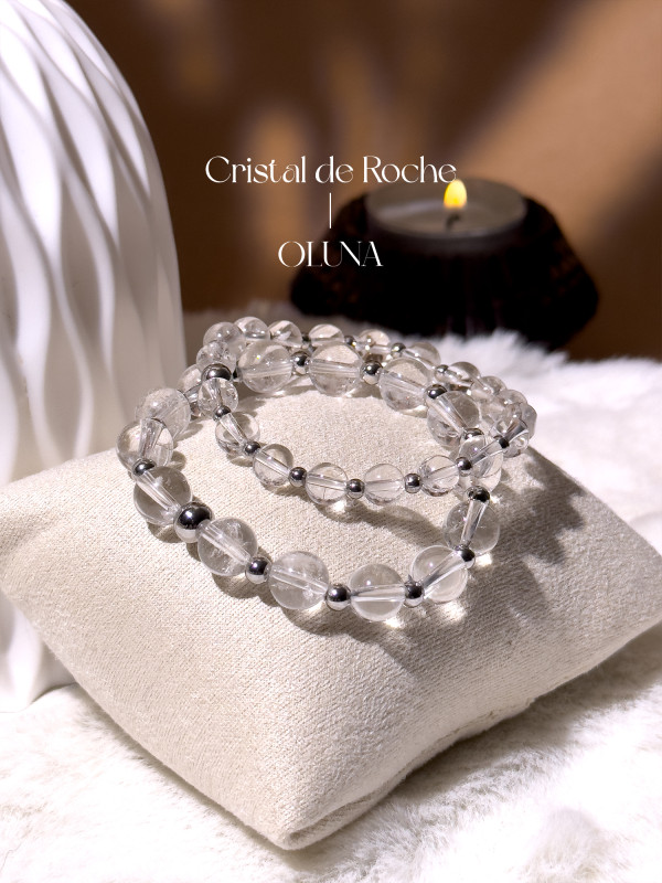 Bracelet Mia - Cristal de Roche 6/8mm_Bracelets Mia_OLUNA_