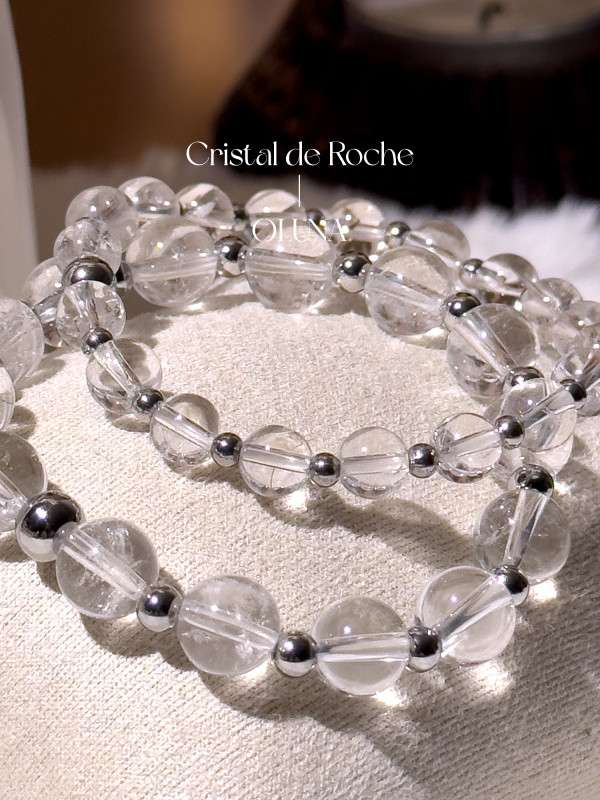 Bracelet Mia - Cristal de Roche 6/8mm_Bracelets Mia_OLUNA_