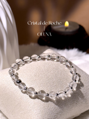 Bracelet Mia - Cristal de Roche 6/8mm_Bracelets Mia_OLUNA_