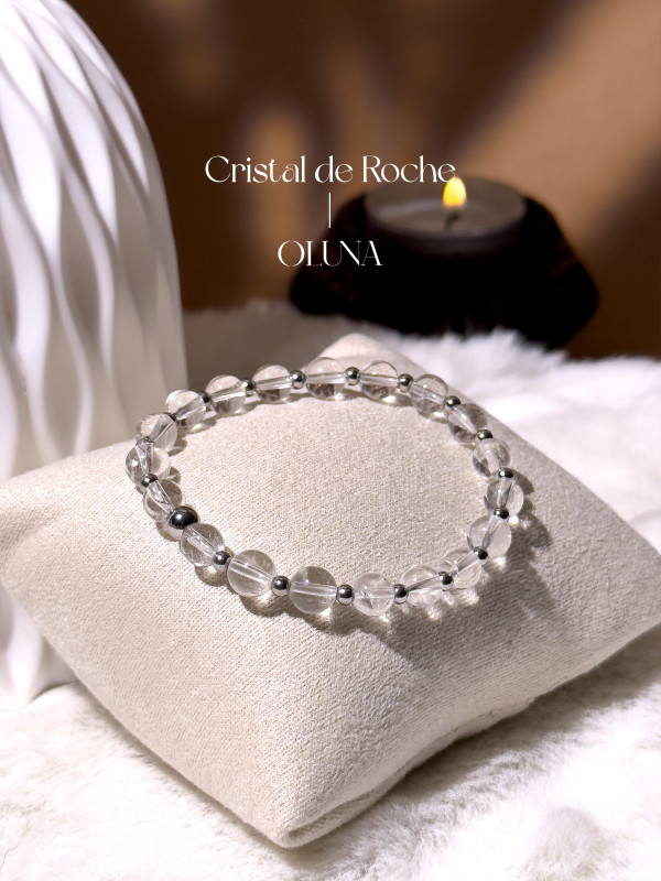 Bracelet Mia - Cristal de Roche 6/8mm_Bracelets Mia_OLUNA_