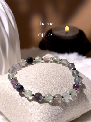 Bracelet Mia - Fluorine 6/8mm_Bracelets Mia_OLUNA_