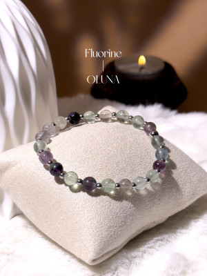 Bracelet Mia - Fluorine 6/8mm_Bracelets Mia_OLUNA_