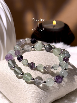 Bracelet Mia - Fluorine 6/8mm_Bracelets Mia_OLUNA_