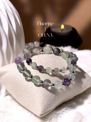 Bracelet Mia - Fluorine 6/8mm_Bracelets Mia_OLUNA_