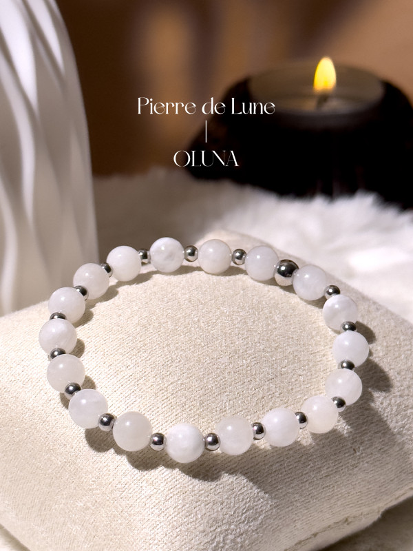 Bracelet Mia - Pierre de Lune 6/8mm_Bracelets Mia_OLUNA_