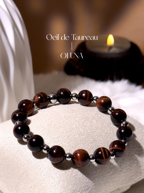 Bracelet Mia - Grenat 6/8mm_Bracelets Mia_OLUNA_