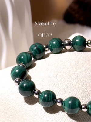 Bracelet Mia - Malachite 6/8mm_Bracelets Mia_OLUNA_