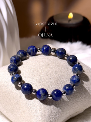 Bracelet Mia - Lapis Lazuli 6/8mm_Bracelets Mia_OLUNA_