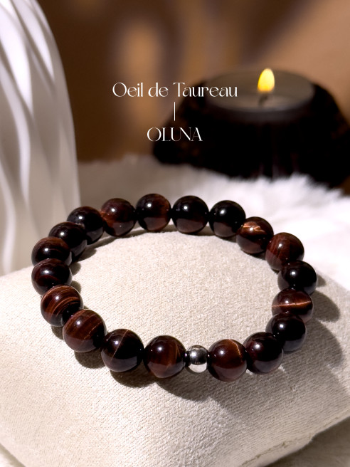 Bracelet Victoria - Tourmaline Noire 6/8mm_Bracelets Victoria_OLUNA_