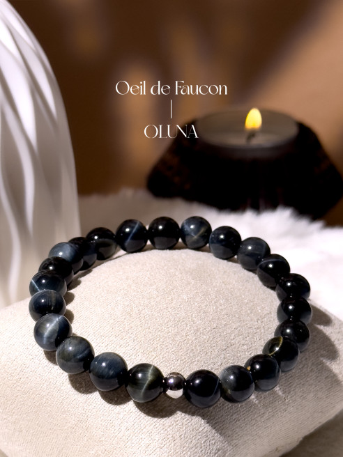 Bracelet Victoria - Tourmaline Noire 6/8mm_Bracelets Victoria_OLUNA_