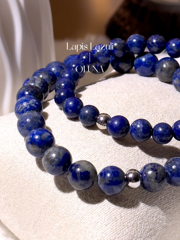 Bracelet Victoria - Lapis Lazuli 6/8mm_Bracelets Victoria_OLUNA_