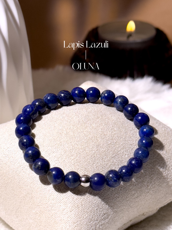 Bracelet Victoria - Lapis Lazuli 6/8mm_Bracelets Victoria_OLUNA_