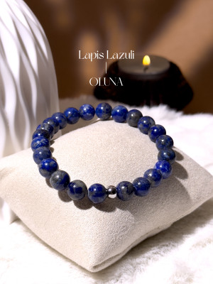 Bracelet Victoria - Lapis Lazuli 6/8mm_Bracelets Victoria_OLUNA_