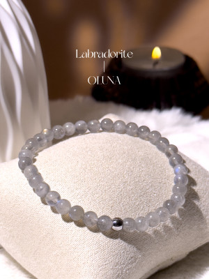 Bracelet Victoria - Labradorite 6/8mm_Bracelets Victoria_OLUNA_