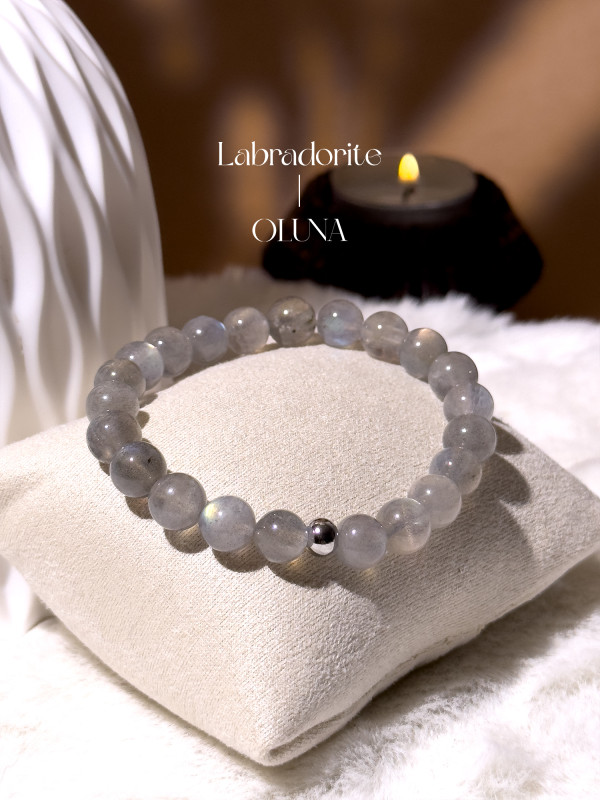 Bracelet Victoria - Labradorite 6/8mm_Bracelets Victoria_OLUNA_