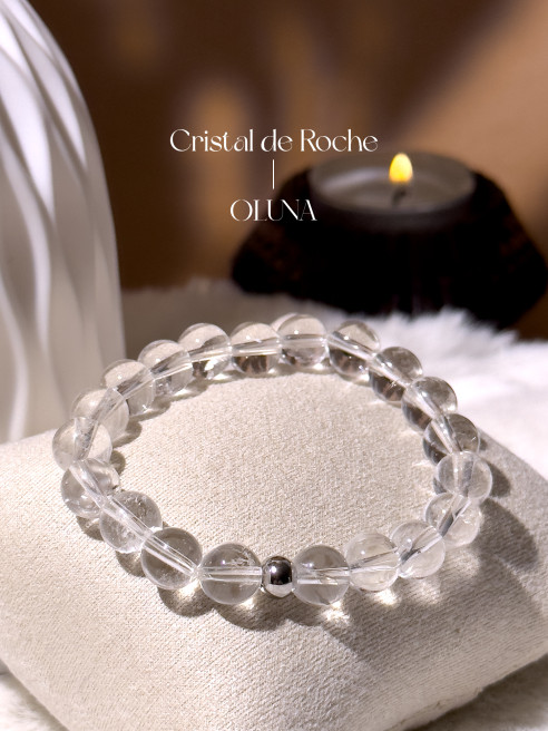 Bracelet Mia - Cristal de Roche 6/8mm_Bracelets Mia_OLUNA_