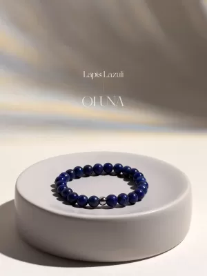 OLUNA|Bracelet Victoria - Lapis Lazuli 6/8mm|Bracelets collection Victoria by OLUNA