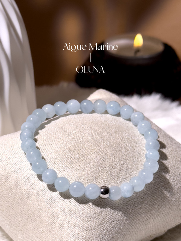 Bracelet Victoria - Aigue Marine 6/8mm_Bracelets Victoria_OLUNA_