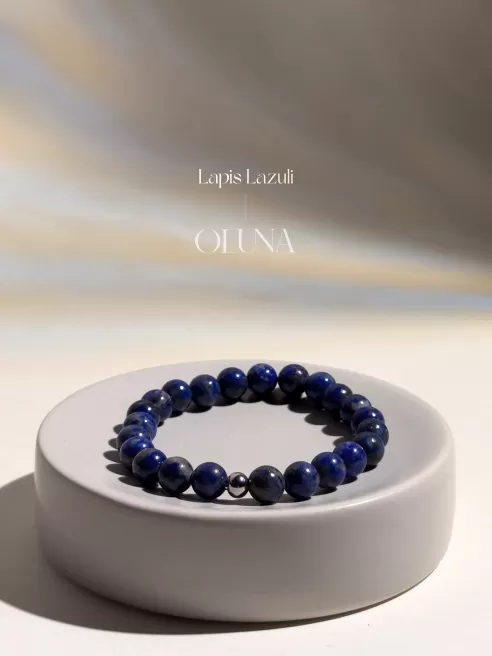 Bracelet Victoria - Lapis Lazuli 6/8mm