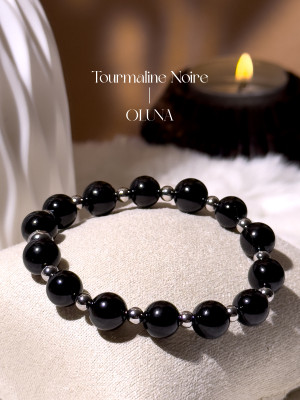 Bracelet Mia - Tourmaline Noire 6/8mm_Bracelets Mia_OLUNA_