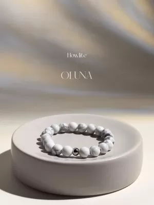 Bracelet Victoria - Howlite 6/8mm