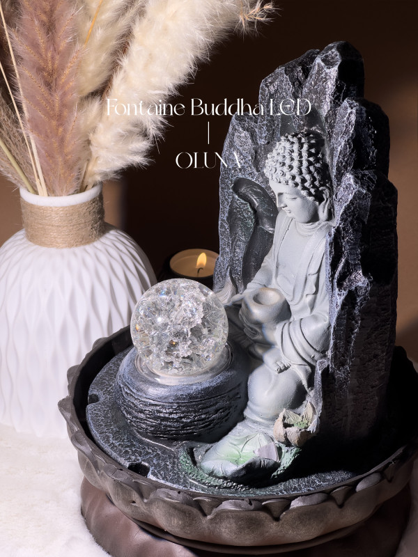 Fontaine Buddha LED - 30cm_OLUNA_OLUNA_