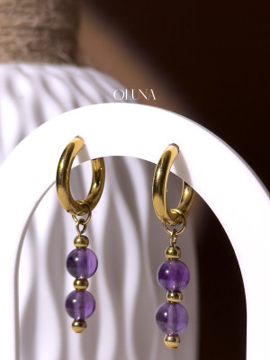 Créoles Améthyste Julia