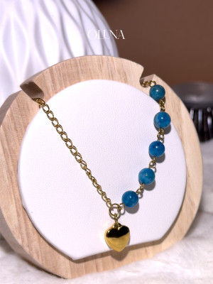 Pendentif Apatite Bleue Zora