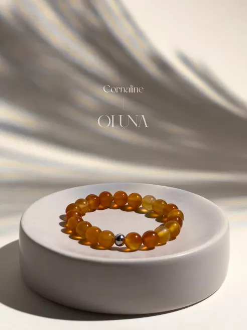 OLUNA|Bracelet Victoria - Citrine 6/8mm|Bracelets collection Victoria by OLUNA